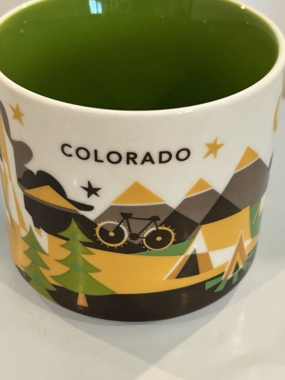 Starbucks Coffee Tea Colorado You Are Here Collection 14oz Mug Cup New 2015